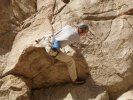 Rock climbing in Chaffee County Colorado